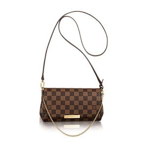 Louis Vuitton Favorite PM Damier Ebene (AUTH)